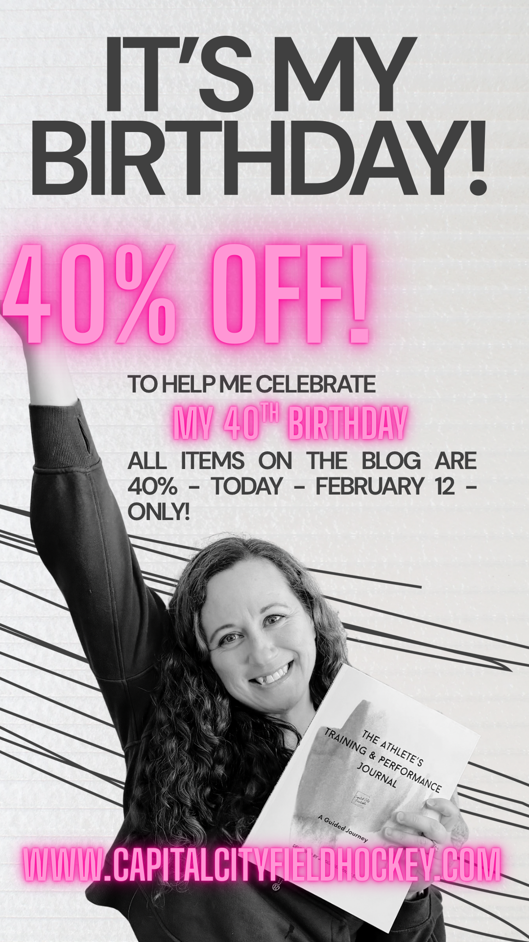 Turning 40 Feels Powerful (And I’m Celebrating With 40% Off 🎉)